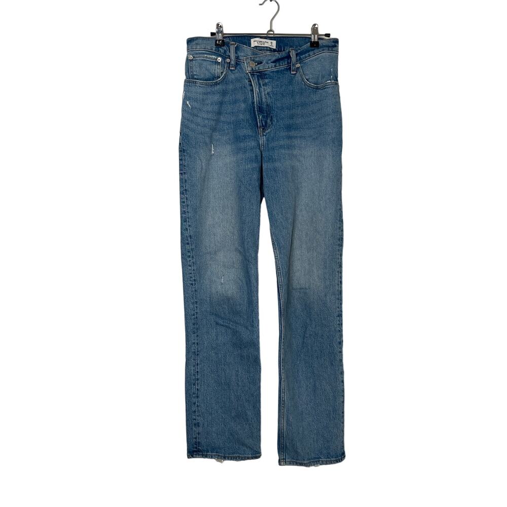 Abercrombie & Fitch Curve Love The 90's Straight Ultra High Rise jean size 28